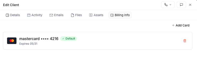 viewing your cards in fieldcamp